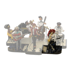 395PCS Jazz Saxophonist MOC Building Block Bricks |MocPixel