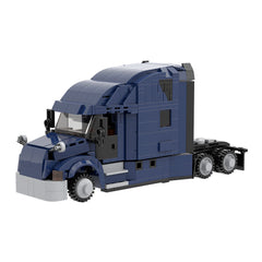 689PCS Freightliner Cascadia MOC Building Block Bricks |MocPixel