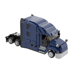 689PCS Freightliner Cascadia MOC Building Block Bricks |MocPixel