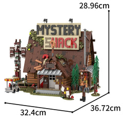 3797PCS The Mystery Shack MOC Building Block Bricks |MocPixel