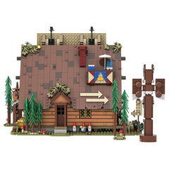 3797PCS The Mystery Shack MOC Building Block Bricks |MocPixel