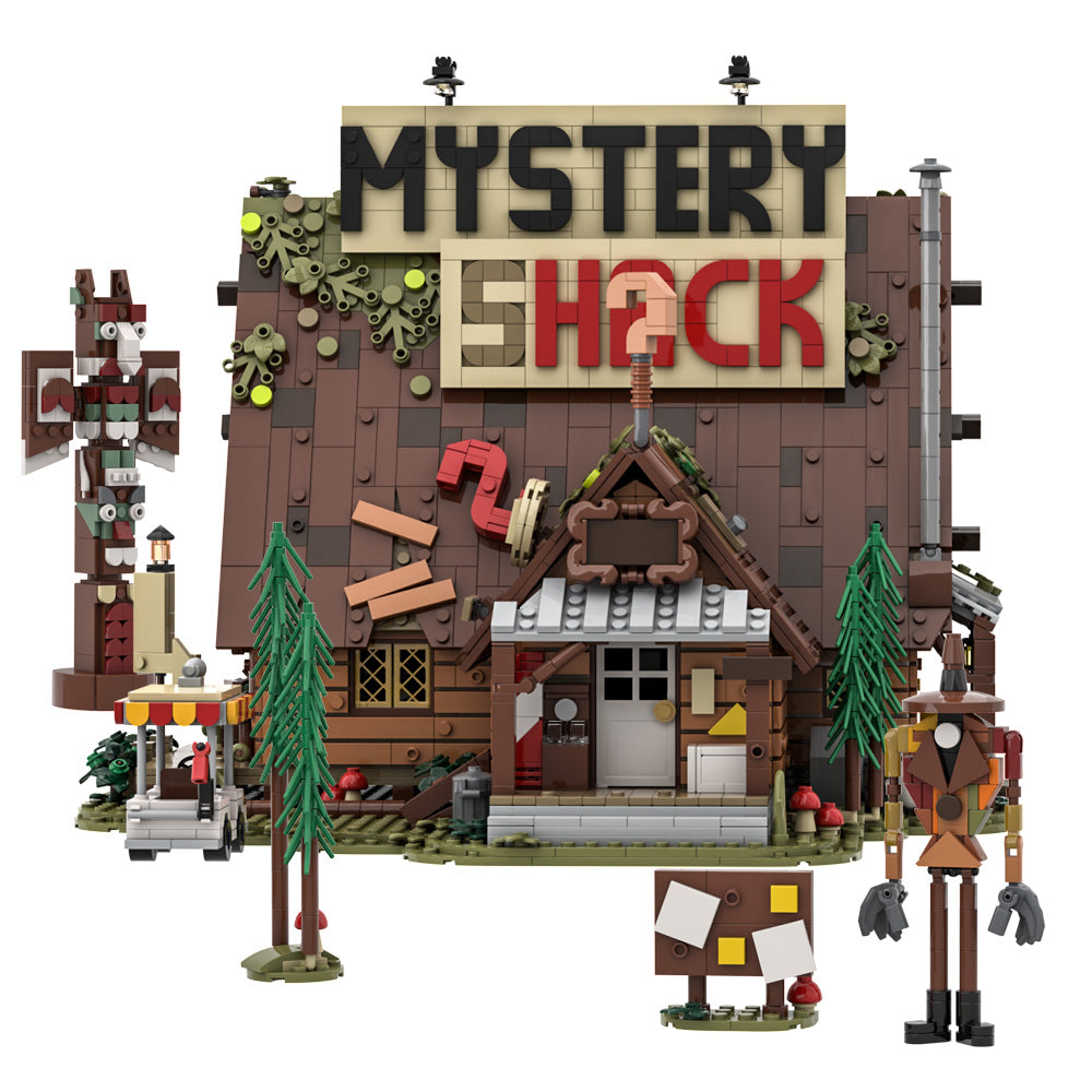 3797PCS The Mystery Shack MOC Building Block Bricks |MocPixel