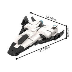 423PCS Cf2 Shuttle (Flight Of Nova) MOC Building Block Bricks |MocPixel