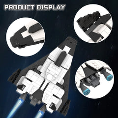 423PCS Cf2 Shuttle (Flight Of Nova) MOC Building Block Bricks |MocPixel