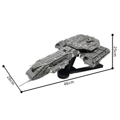 2264PCS Starsgate Bc-304 Daedalus Deep Space Carrier MOC Building Block Bricks |MocPixel