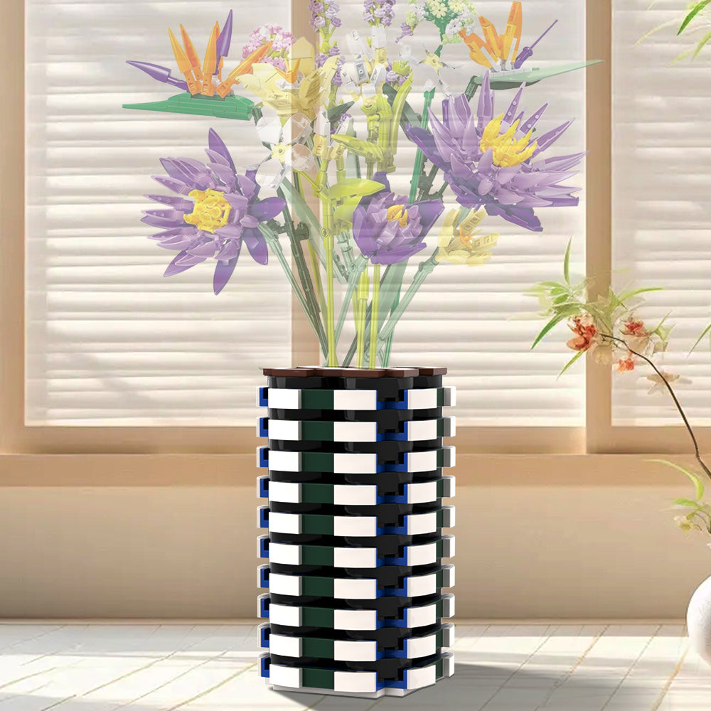 297PCS Allan's Vase! MOC Building Block Bricks |MocPixel 297PCS Allan's Vase! MOC Building Block Bricks |MocPixel - Default Title Lego Block Sets Alternative