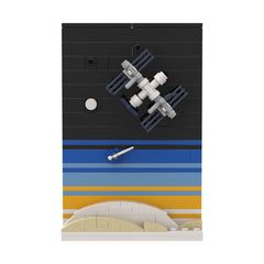 344PCS Space Story 3 in 1 MOC Building Block Bricks |MocPixel