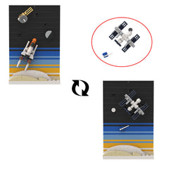 344PCS Space Story 3 in 1 MOC Building Block Bricks |MocPixel