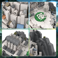 1537PCS Minas Tirith- Lord of ring MOC Building Block Bricks |MocPixel