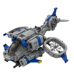 831PCS Craft of Star II Banshee MOC Building Block Bricks |MocPixel