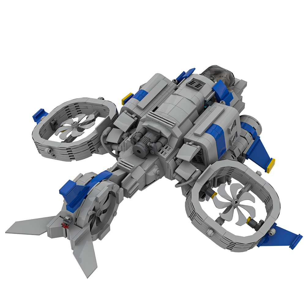 831PCS Craft of Star II Banshee MOC Building Block Bricks |MocPixel