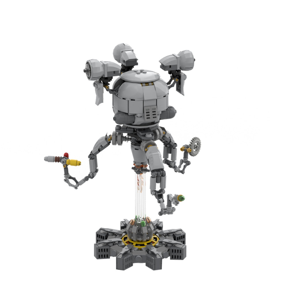 564PCS Mister Handy Deluxe FeIIout MOC Building Block Bricks |MocPixel