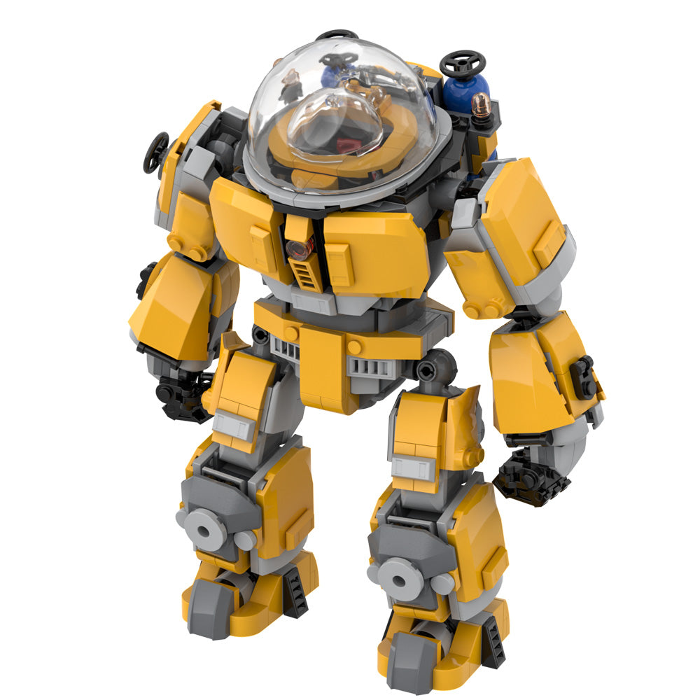 631PCS Deep Sea Exploration Exo Suit MOC Building Block Bricks |MocPixel