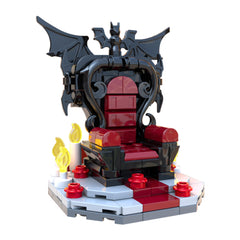 Vampire Throne/ Vampire Furniture Full Pack- Halloween Medieval Dnd Scenery Props MOC Building Block Bricks |MocPixel