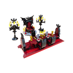 Vampire Throne/ Vampire Furniture Full Pack- Halloween Medieval Dnd Scenery Props MOC Building Block Bricks |MocPixel