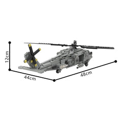 854PCS Sikorsky Sh-60 Seahawk MOC Building Block Bricks |MocPixel