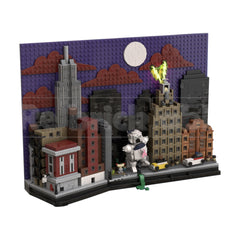 2447PCS Ghostt Bustter: New York City Skyline MOC Building Block Bricks |MocPixel