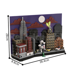 2447PCS Ghostt Bustter: New York City Skyline MOC Building Block Bricks |MocPixel