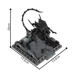 450PCS Aliens Micro Diorama Series : Xenomorph Queen MOC Building Block Bricks |MocPixel