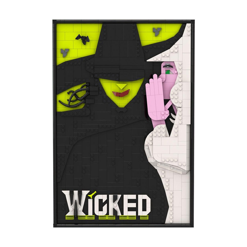 928PCS Witch Poster MOC Building Block Bricks |MocPixel