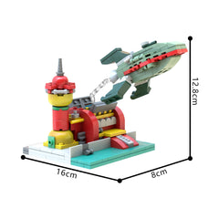 233PCS/389PCS Futureama: Planet Express MOC Building Block Bricks |MocPixel