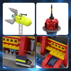 233PCS/389PCS Futureama: Planet Express MOC Building Block Bricks |MocPixel