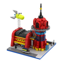 233PCS/389PCS Futureama: Planet Express MOC Building Block Bricks |MocPixel