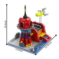 233PCS/389PCS Futureama: Planet Express MOC Building Block Bricks |MocPixel