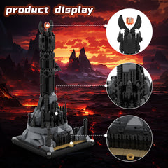 413PCS The Rings -Barad Dur MOC Building Block Bricks |MocPixel