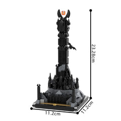 413PCS The Rings -Barad Dur MOC Building Block Bricks |MocPixel