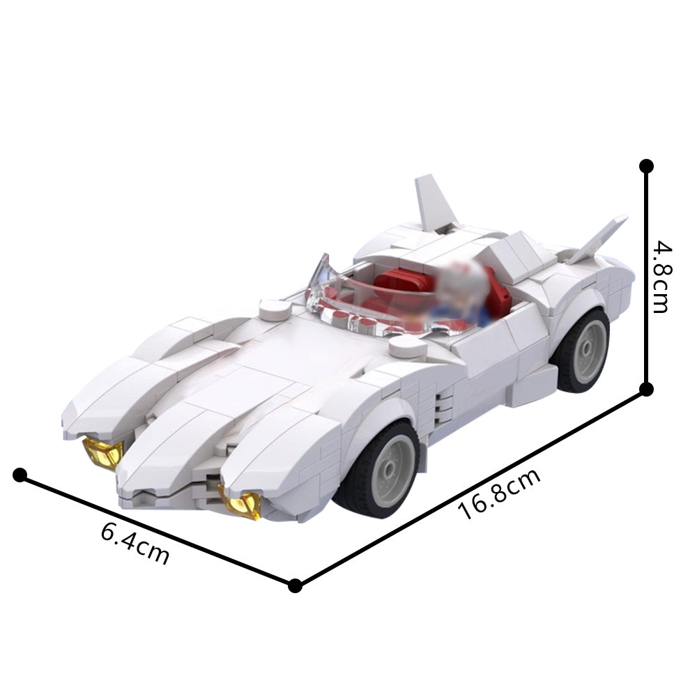 378PCS Mocturnal Speed Racer Mach 5 MOC Building Block Bricks |MocPixel