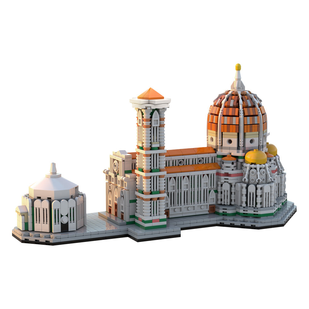 2015PCS Cathedral Of Florence 1:800 MOC Building Block Bricks |MocPixel