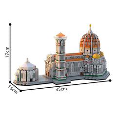 2015PCS Cathedral Of Florence 1:800 MOC Building Block Bricks |MocPixel