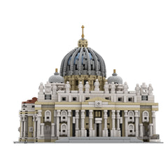 3024PCS Saint Peter'S Basilica 1:800 MOC Building Block Bricks |MocPixel