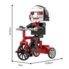 219PCS Puppet Billy - Horror Series Saw MOC Building Block Bricks |MocPixel