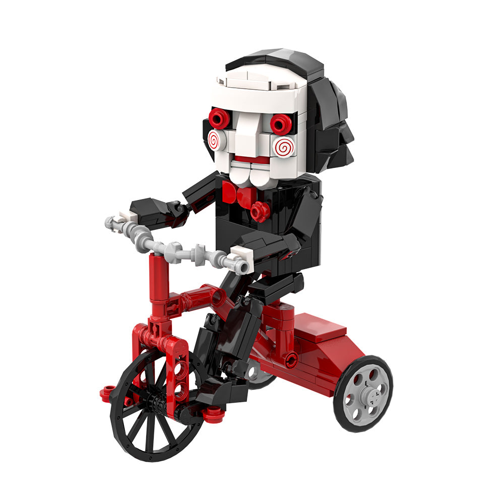 219PCS Puppet Billy - Horror Series Saw MOC Building Block Bricks |MocPixel