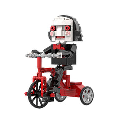 219PCS Puppet Billy - Horror Series Saw MOC Building Block Bricks |MocPixel