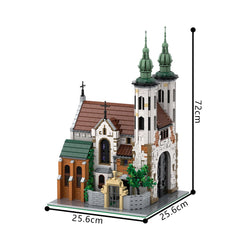 3040PCS Andrew'S Church MOC Building Block Bricks |MocPixel