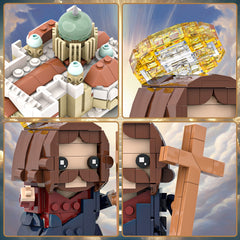 Virgin Mary/ Jesus/ Monstrance MOC Building Block Bricks |MocPixel