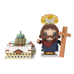 Virgin Mary/ Jesus/ Monstrance MOC Building Block Bricks |MocPixel