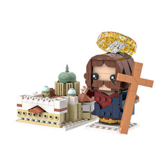 Virgin Mary/ Jesus/ Monstrance MOC Building Block Bricks |MocPixel