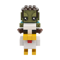 Chicken Jockey/ Steve's Lava Chicken MOC Building Block Bricks |MocPixel
