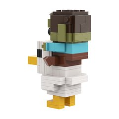 Chicken Jockey/ Steve's Lava Chicken MOC Building Block Bricks |MocPixel