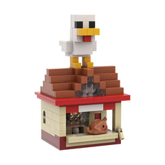 Chicken Jockey/ Steve's Lava Chicken MOC Building Block Bricks |MocPixel