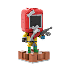 232PCS Rust Hazmat MOC Building Block Bricks |MocPixel