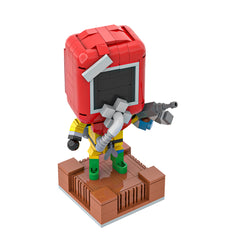 232PCS Rust Hazmat MOC Building Block Bricks |MocPixel