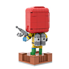 232PCS Rust Hazmat MOC Building Block Bricks |MocPixel