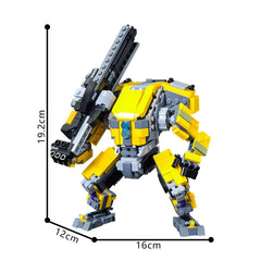 665PCS Legion Prime Titan From Titanfell 2 MOC Building Block Bricks |MocPixel