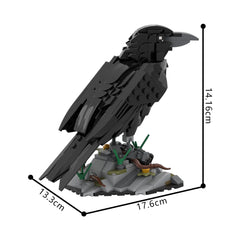 Birds Bluejay/ Toco Toucan/ Raven MOC Building Block Bricks |MocPixel