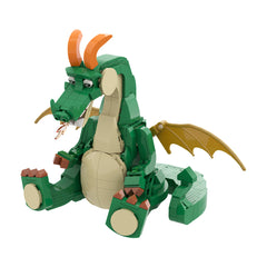 497PCS Cute Dragon MOC Building Block Bricks |MocPixel